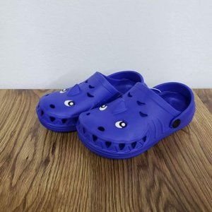 New Toddler Boy's Swiggles Blue Monster Clogs